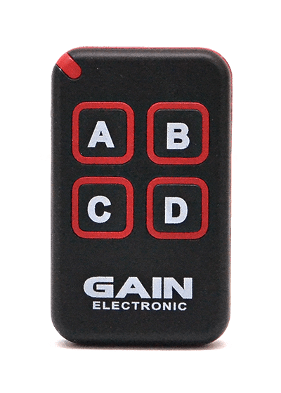 4 Channel Universal Cloning Remote Control - Red/White | Gain Security Lock Malaysia