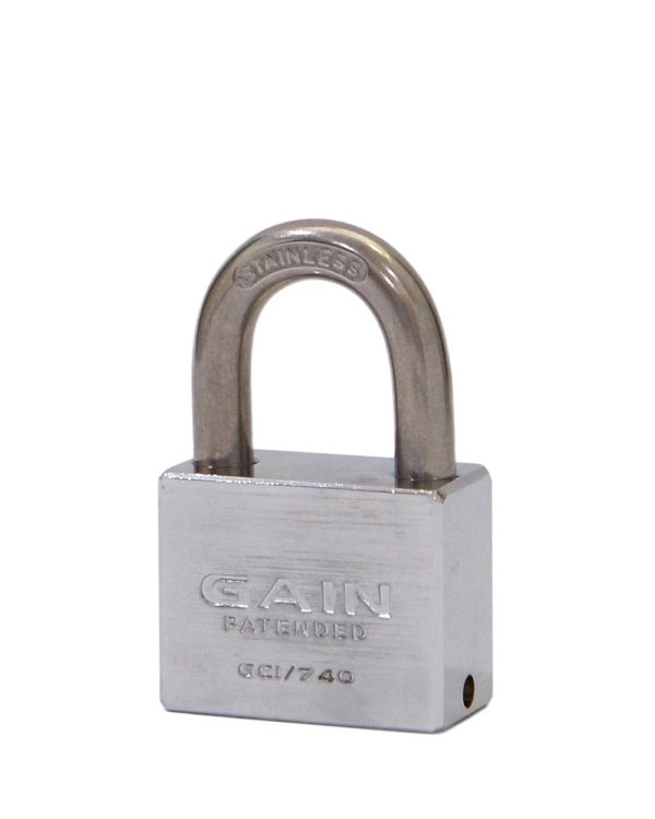 GCI-740SUS Stainless Steel Shackle Padlock | Gain Malaysia